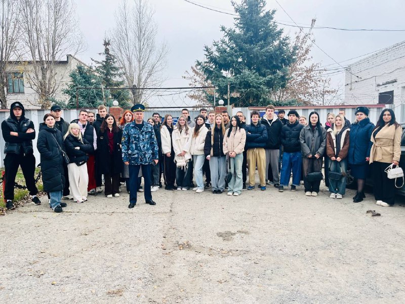 Посещение студентами ИК 12 г. Волжского