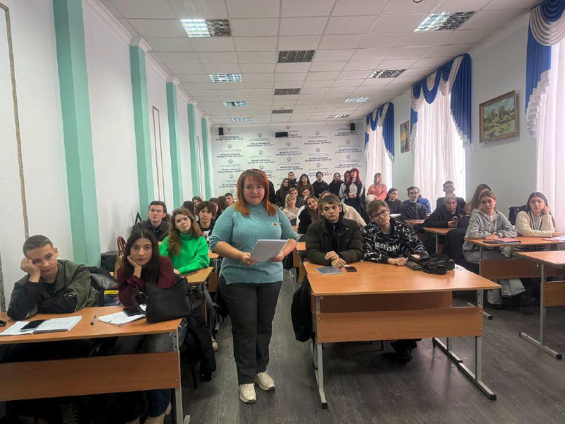 Встреча студентов с представителем ДОСААФ России