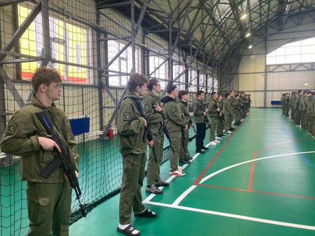 Военно-патриотические сборы в лагере «Авангард»